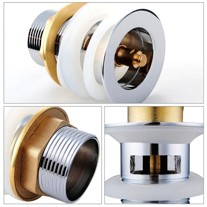 Pop Up Waste Non-overflow | Black - Otti | Tile Supplier Sydney