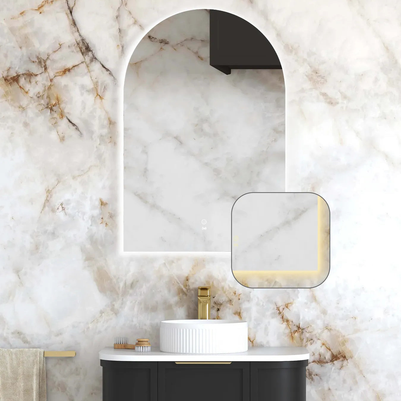Archie LED Mirror | Frameless - Otti | Tile Supplier Sydney