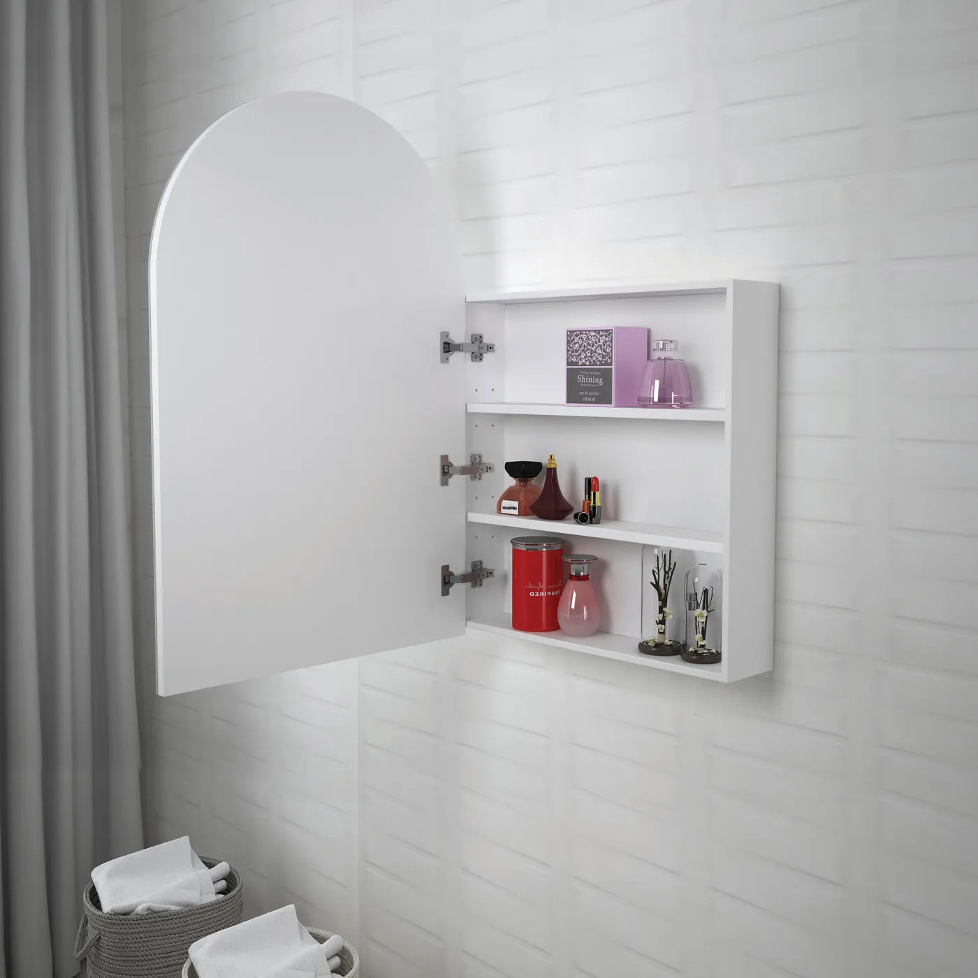 Archie Shaving Cabinet | White - Otti | Tile Supplier Sydney
