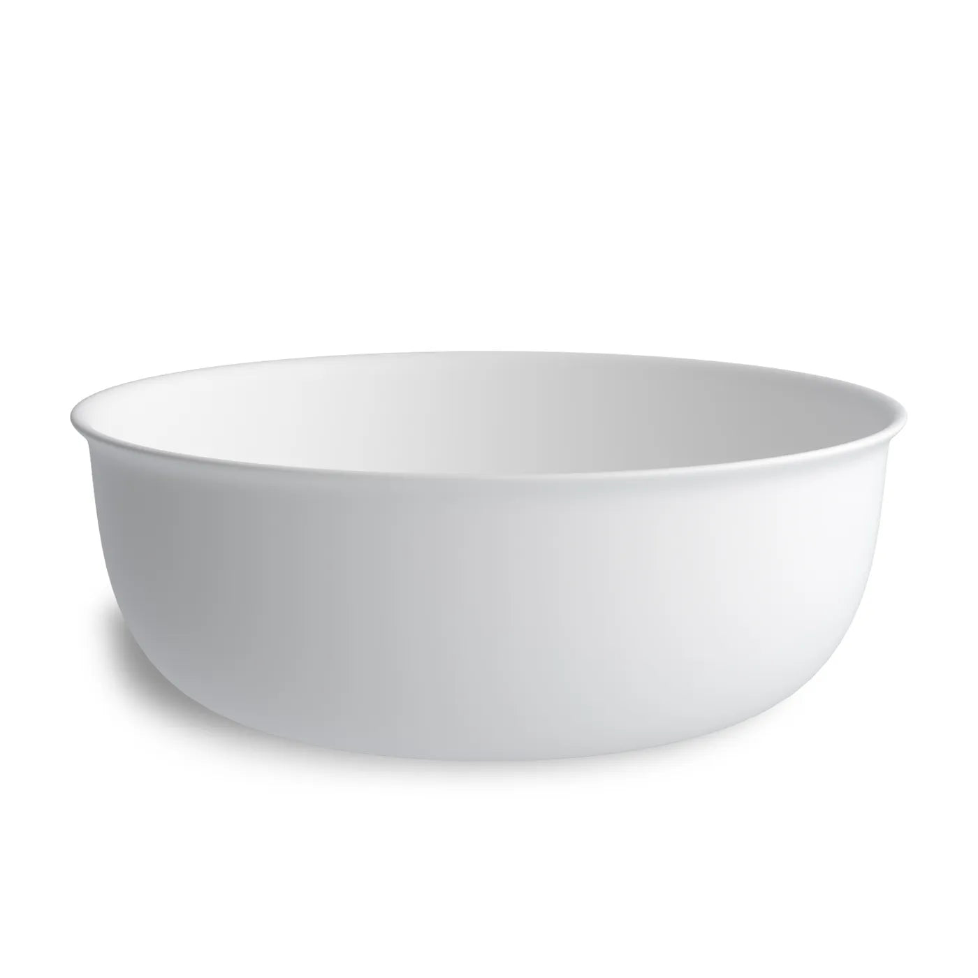 Bronte Above Counter Round Basin | Matte White - Otti | Tile Supplier Sydney