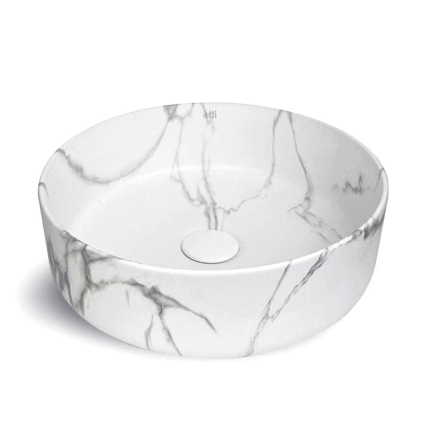 Radius Above Counter Round Basin | Carrara - Otti | Tile Supplier Sydney