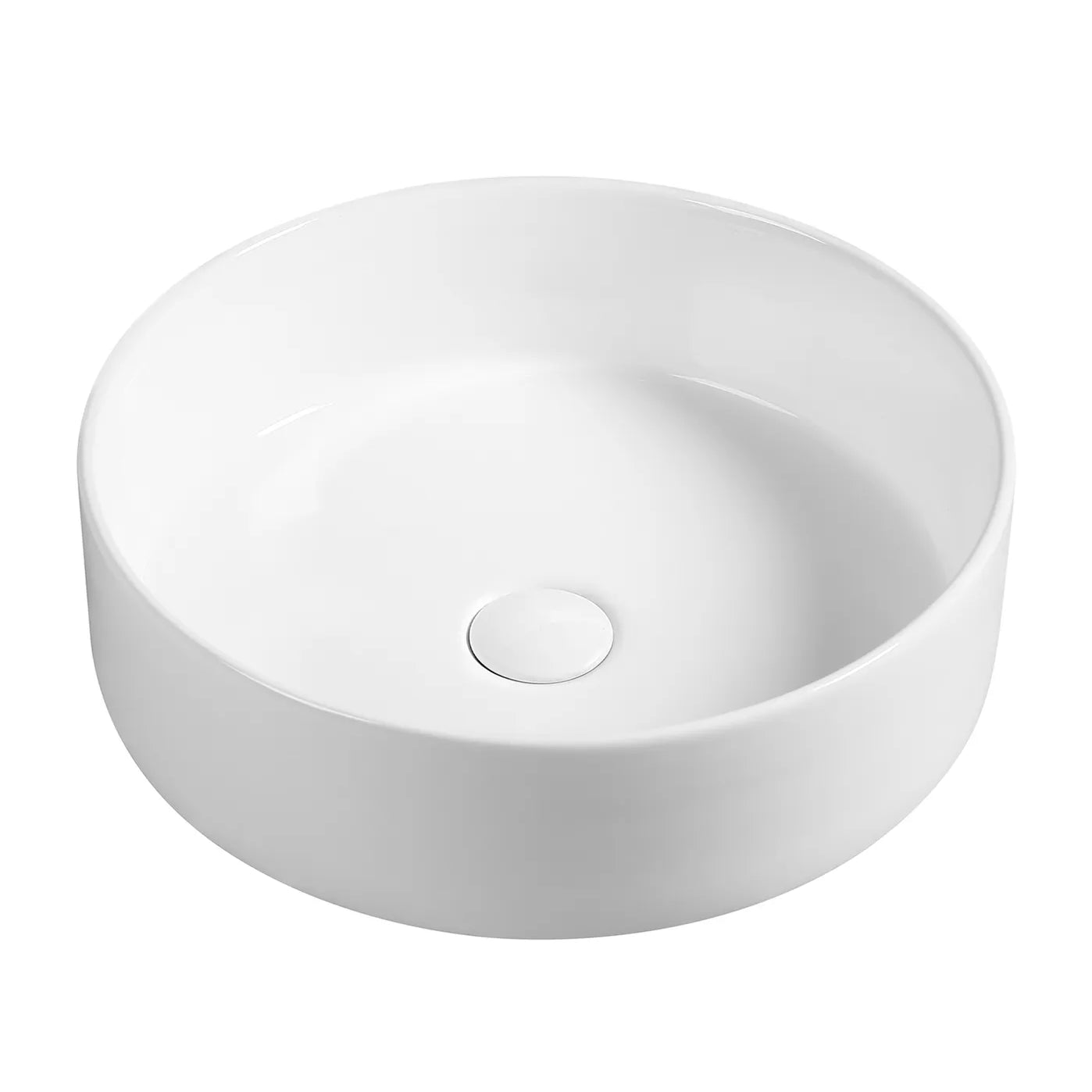 Artis 88 Above Counter Round Basin | Gloss White - Otti | Tile Supplier Sydney