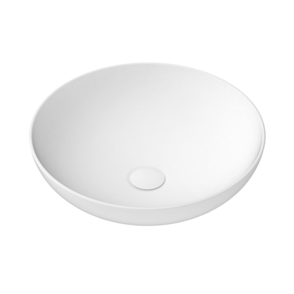 Circuit Above Counter Basin | Matte White - ADP | Tile Supplier Sydney