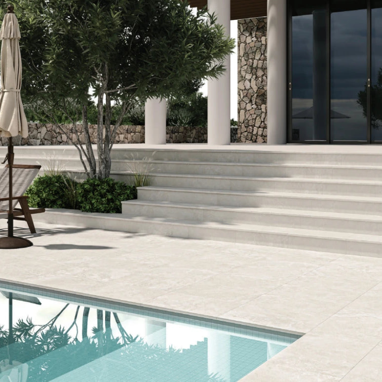Tufa Xcut Off White Paver - Tilewave | Tile Supplier Sydney