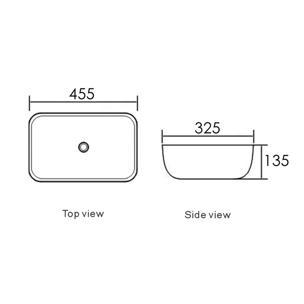 Artis O'96 Above Counter Oval Basin | Gloss White - Otti | Tile Supplier Sydney