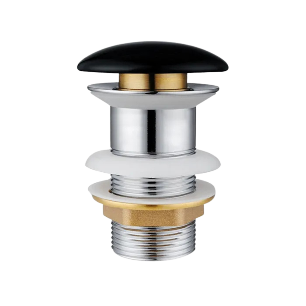 Pop Up Waste Non-overflow | Black - Otti | Tile Supplier Sydney