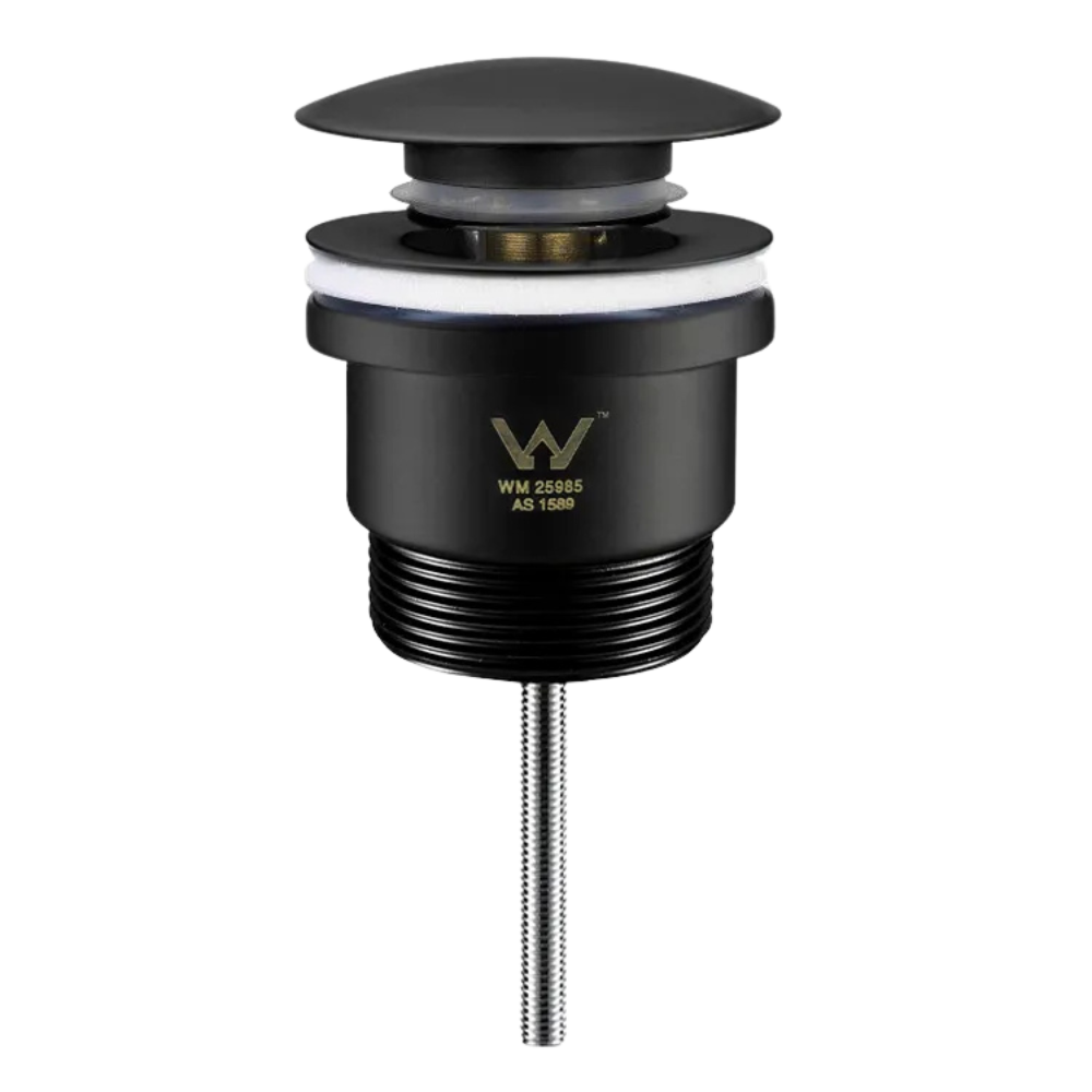 Universal Pop Up Waste | Matte Black - Otti | Tile Supplier Sydney