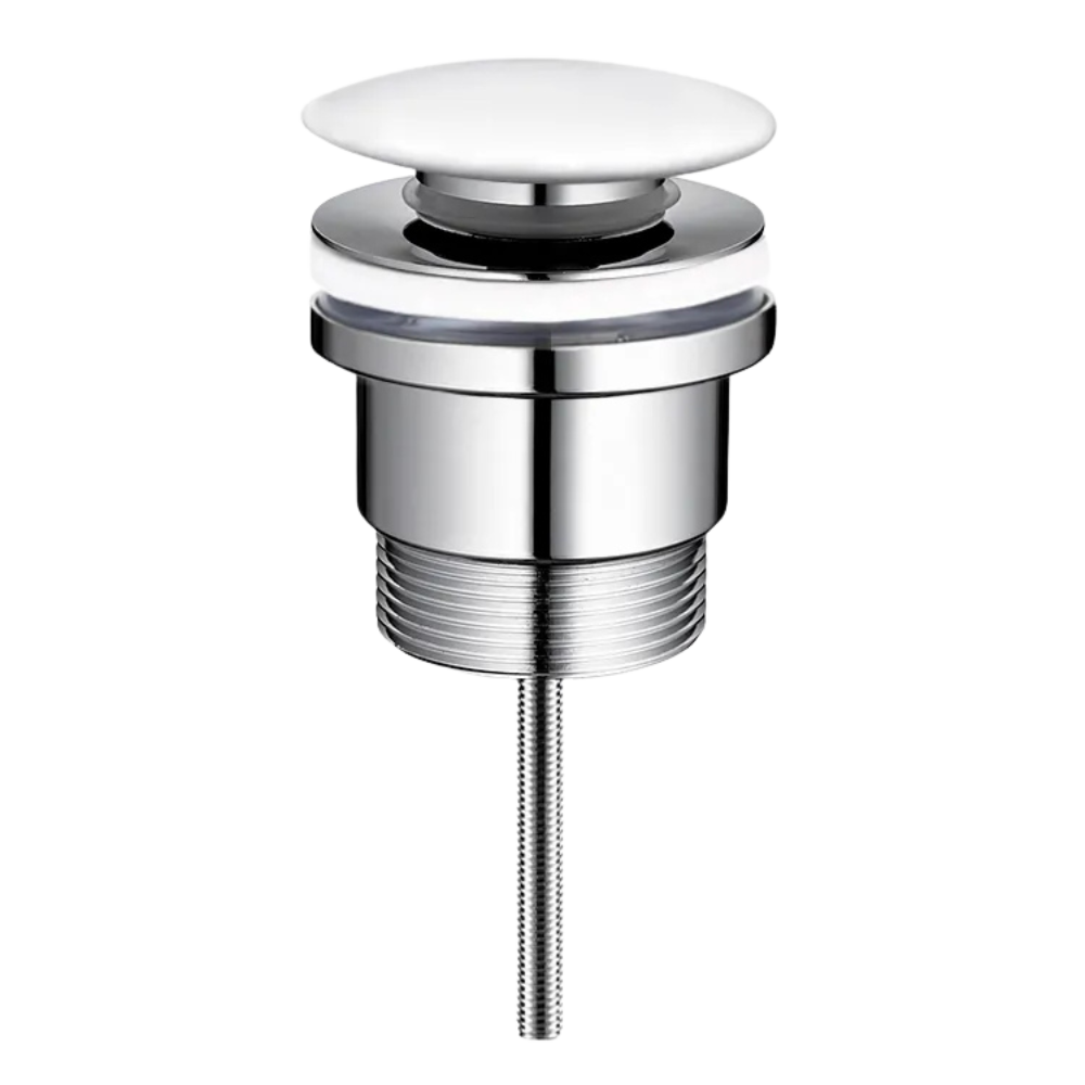 Universal Pop Up Waste | Matte White - Otti | Tile Supplier Sydney