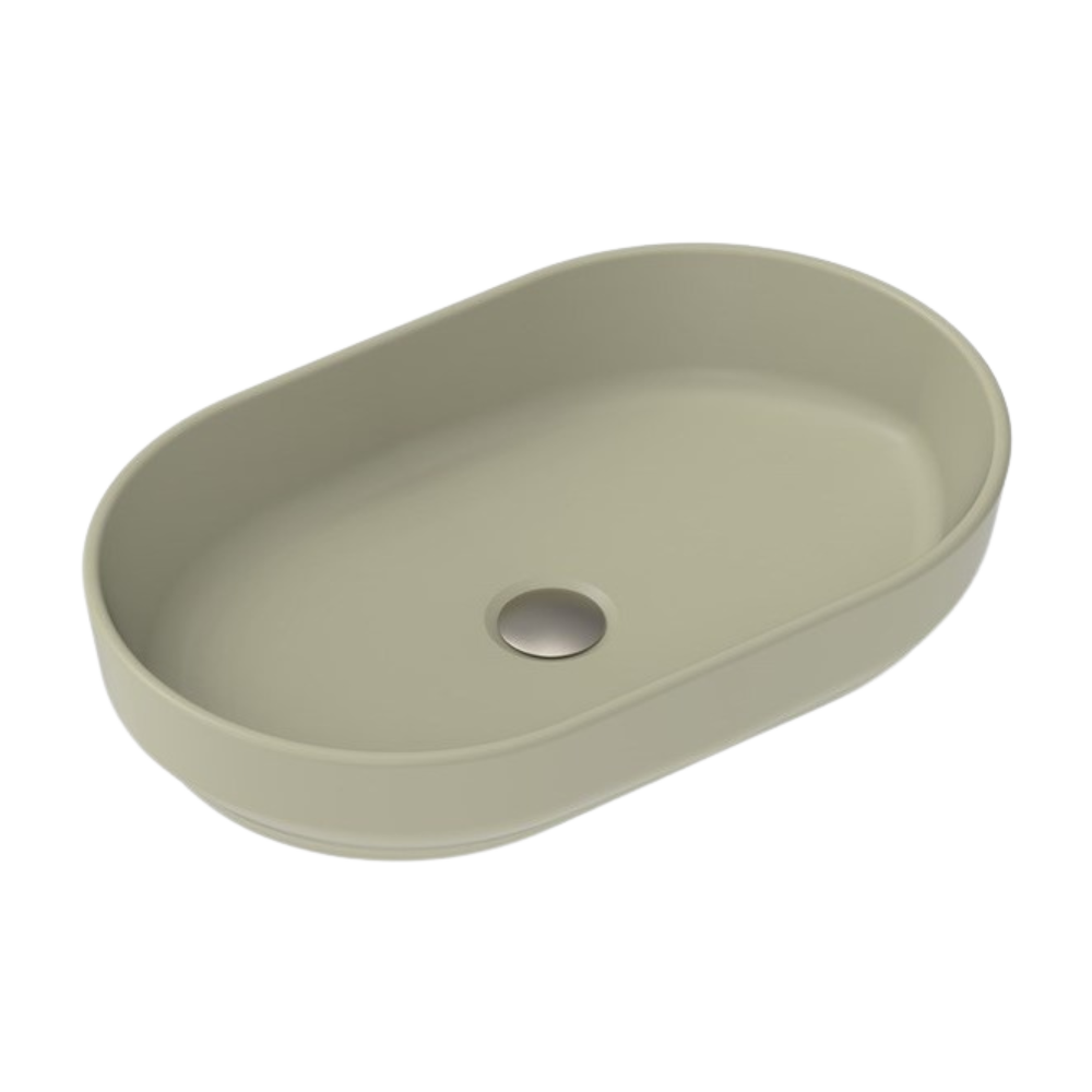 Marilyn Above Counter Basin | Matte Olive - ADP | Tile Supplier Sydney