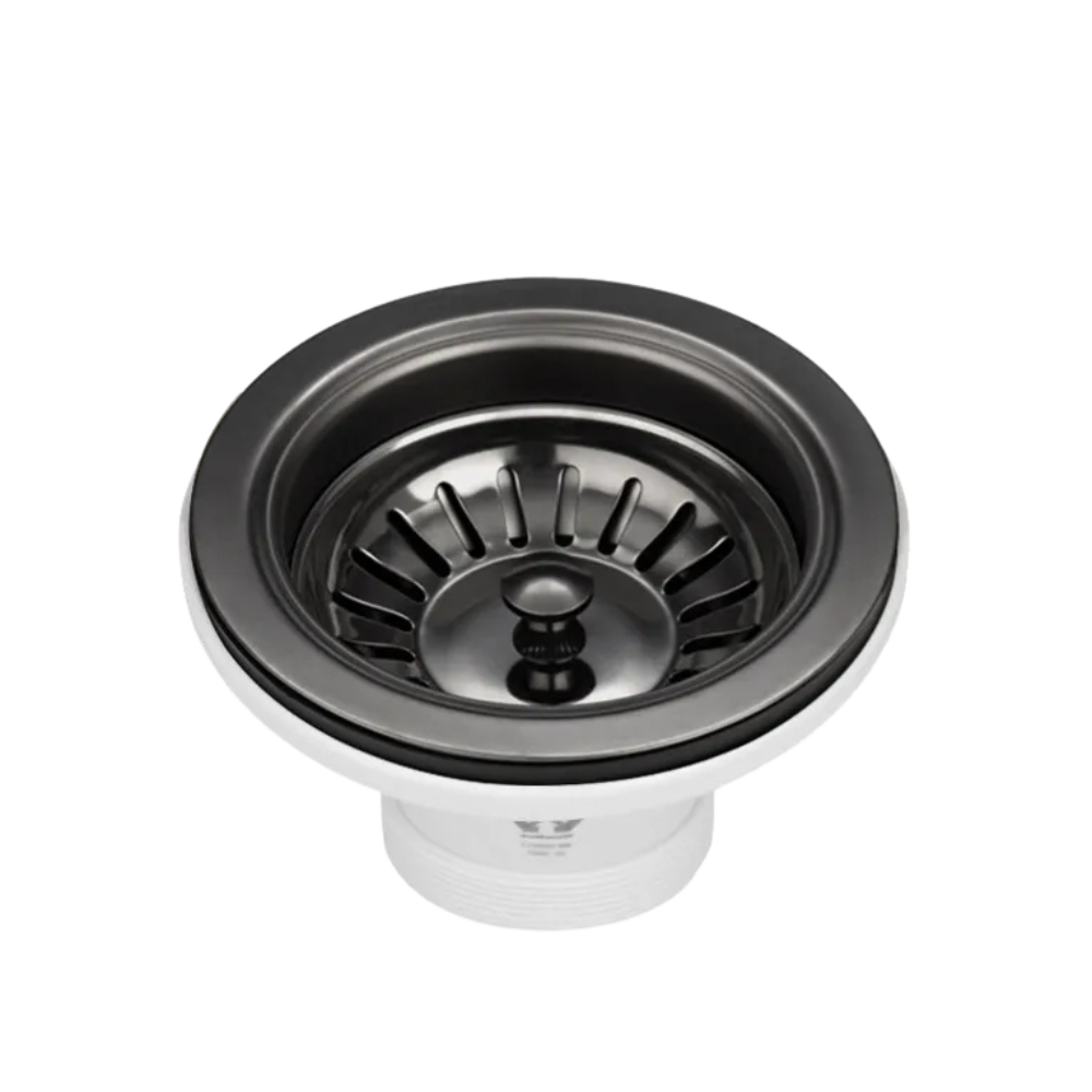 Kitchen Sink Basket Waste | Gun Metal - Otti | Tile Supplier Sydney