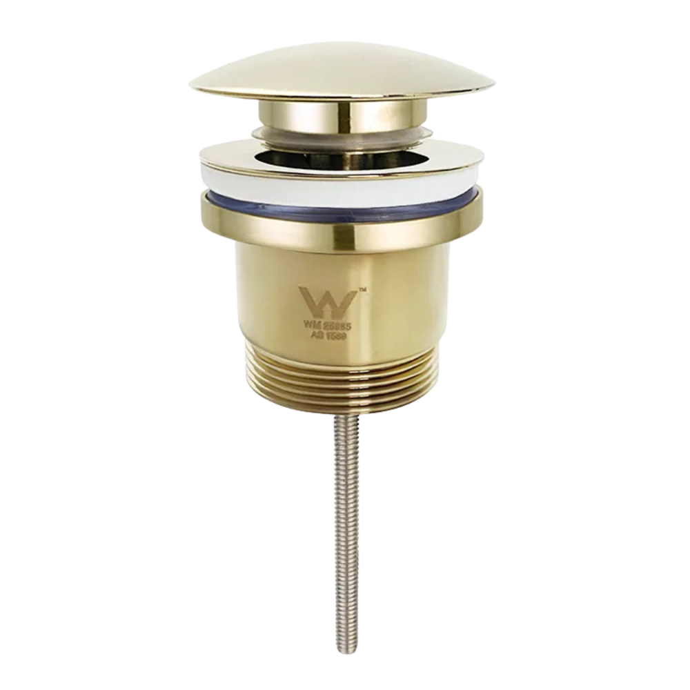 Universal Pop Up Waste | Brushed Gold - Otti | Tile Supplier Sydney