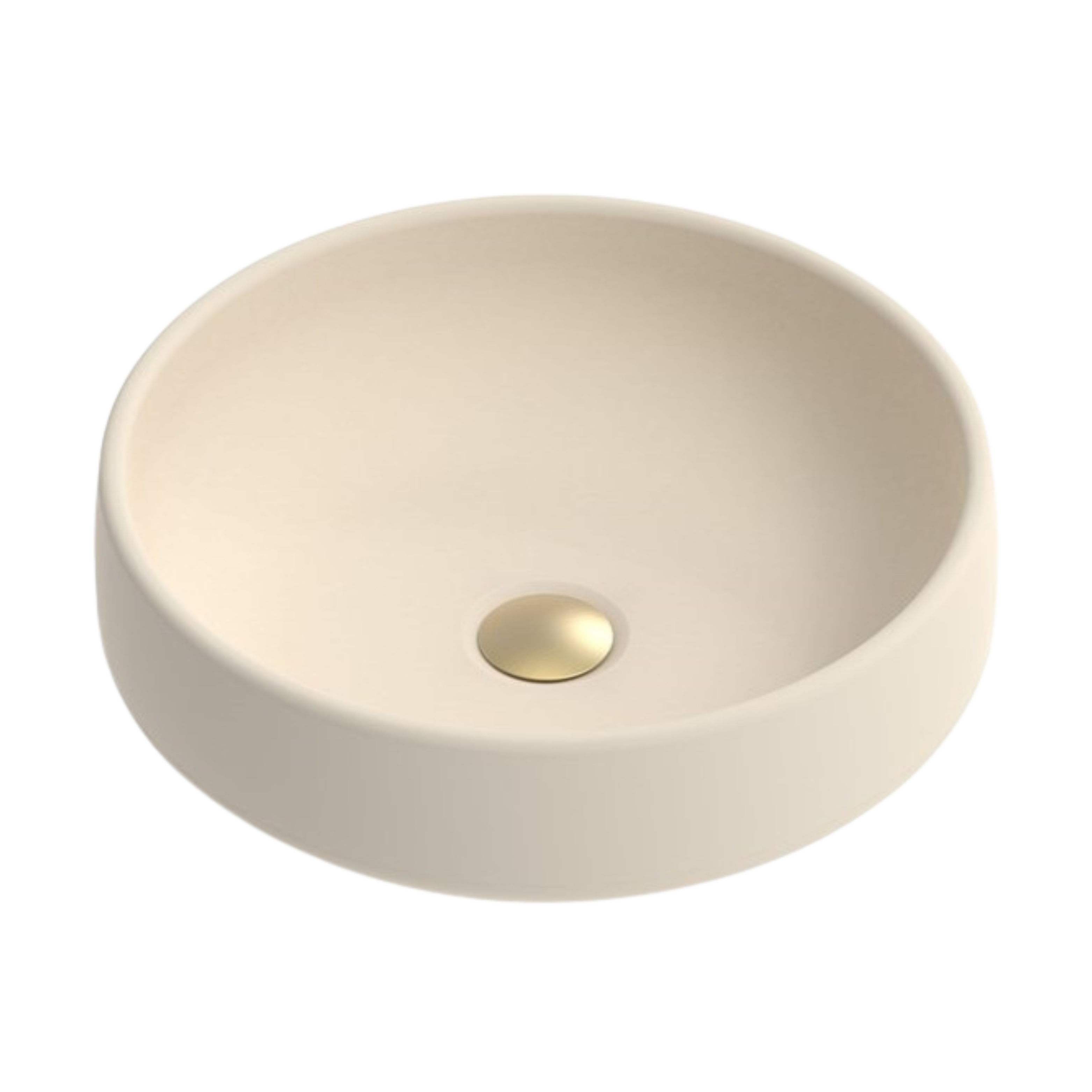 Jean Above Counter Concrete Basin | Butter - ADP | Tile Supplier Sydney