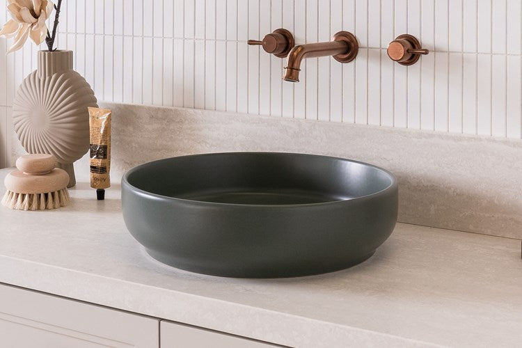 Monroe Above Counter Basin | Matte Forest - ADP | Tile Supplier Sydney