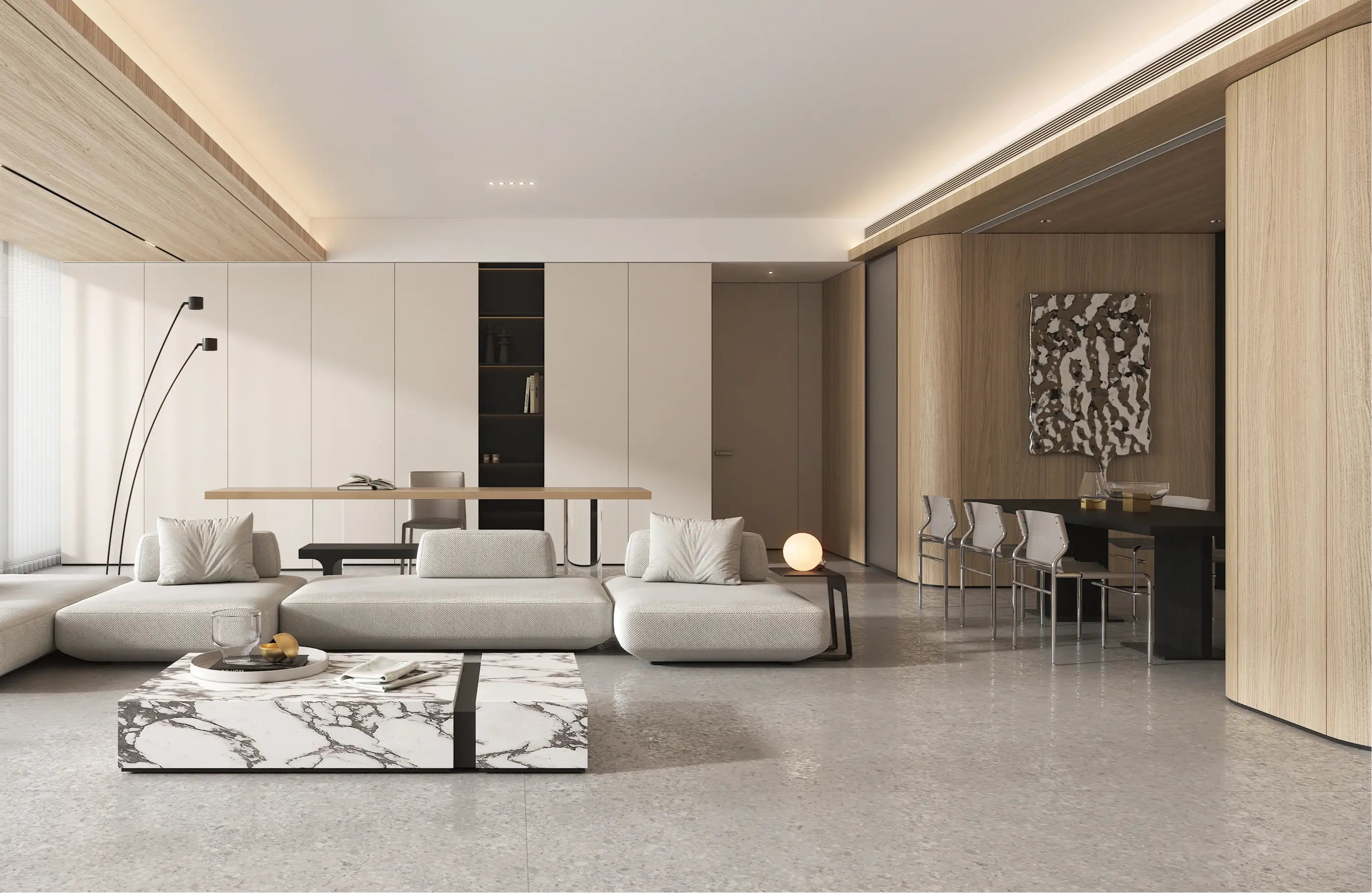 Light Ash | Batten Wall Panel - Tilewave | Tile Supplier Sydney