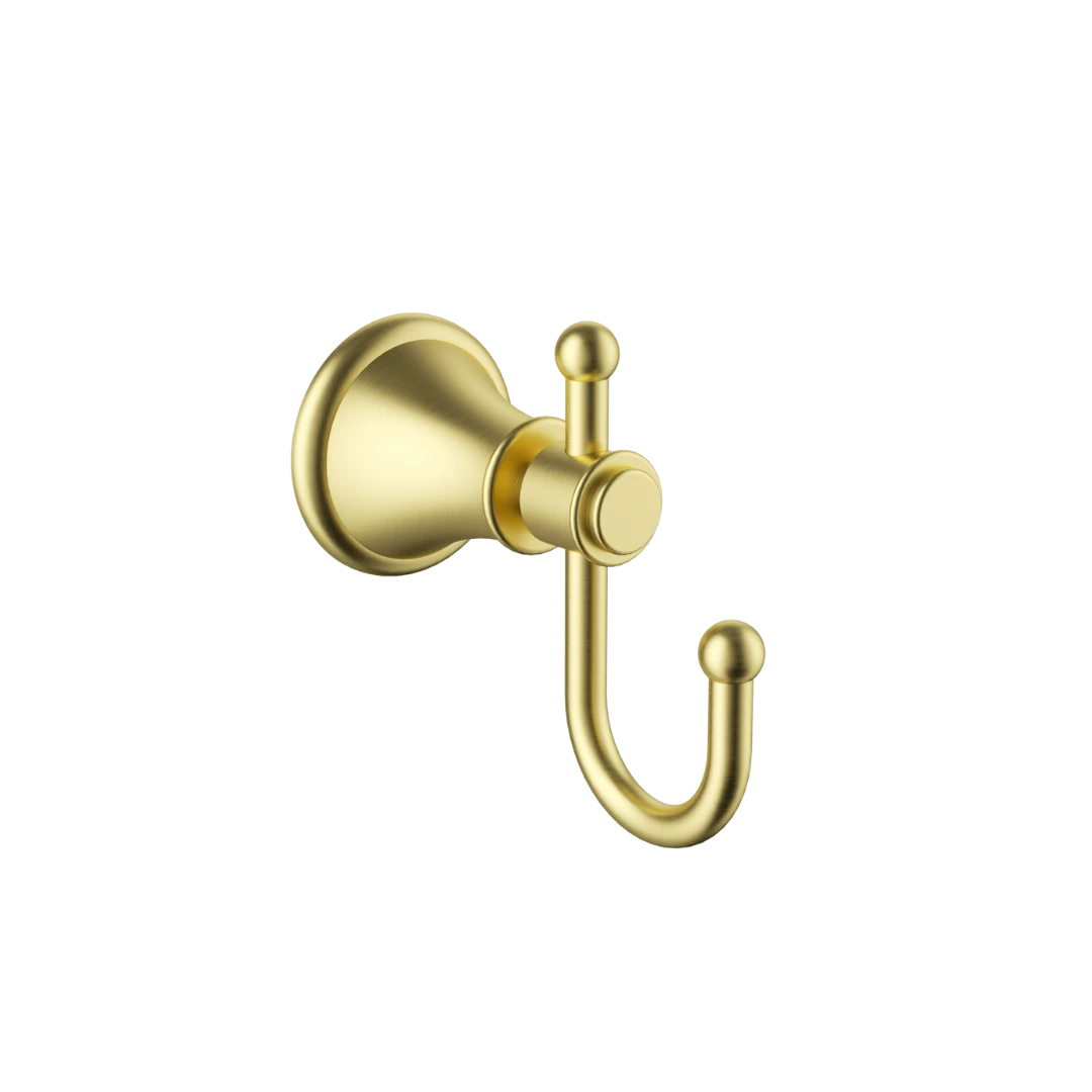 Clasico Robe Hook | Brushed Gold – Tilewave