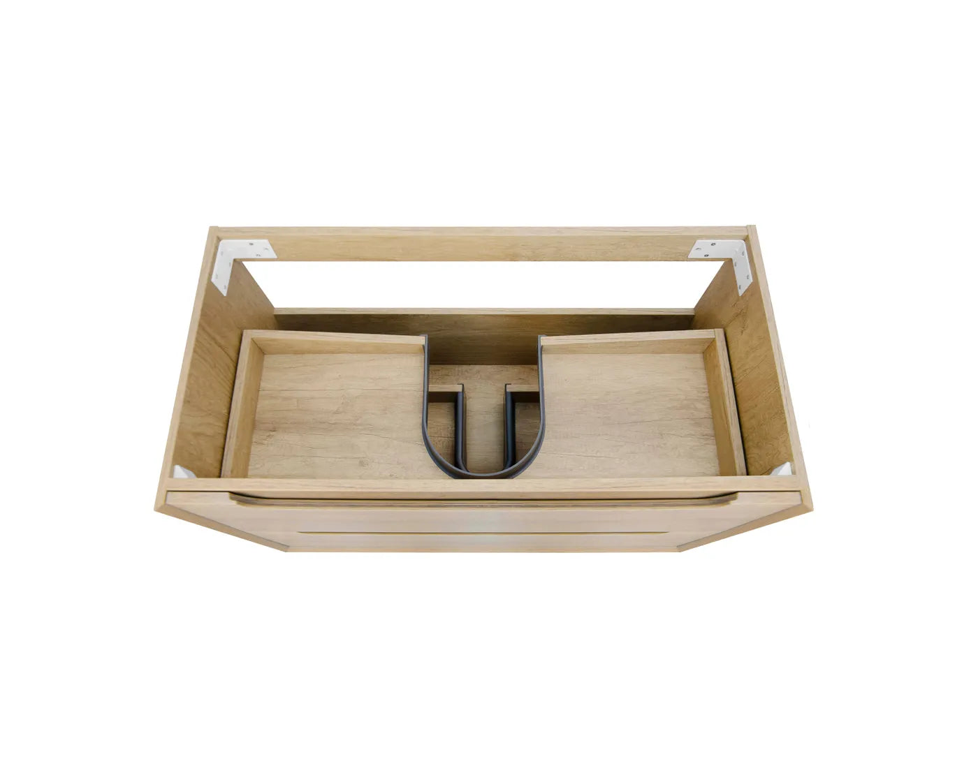 Byron Natural Oak Stone Top Single Basin Vanity - Otti | Tile Supplier Sydney