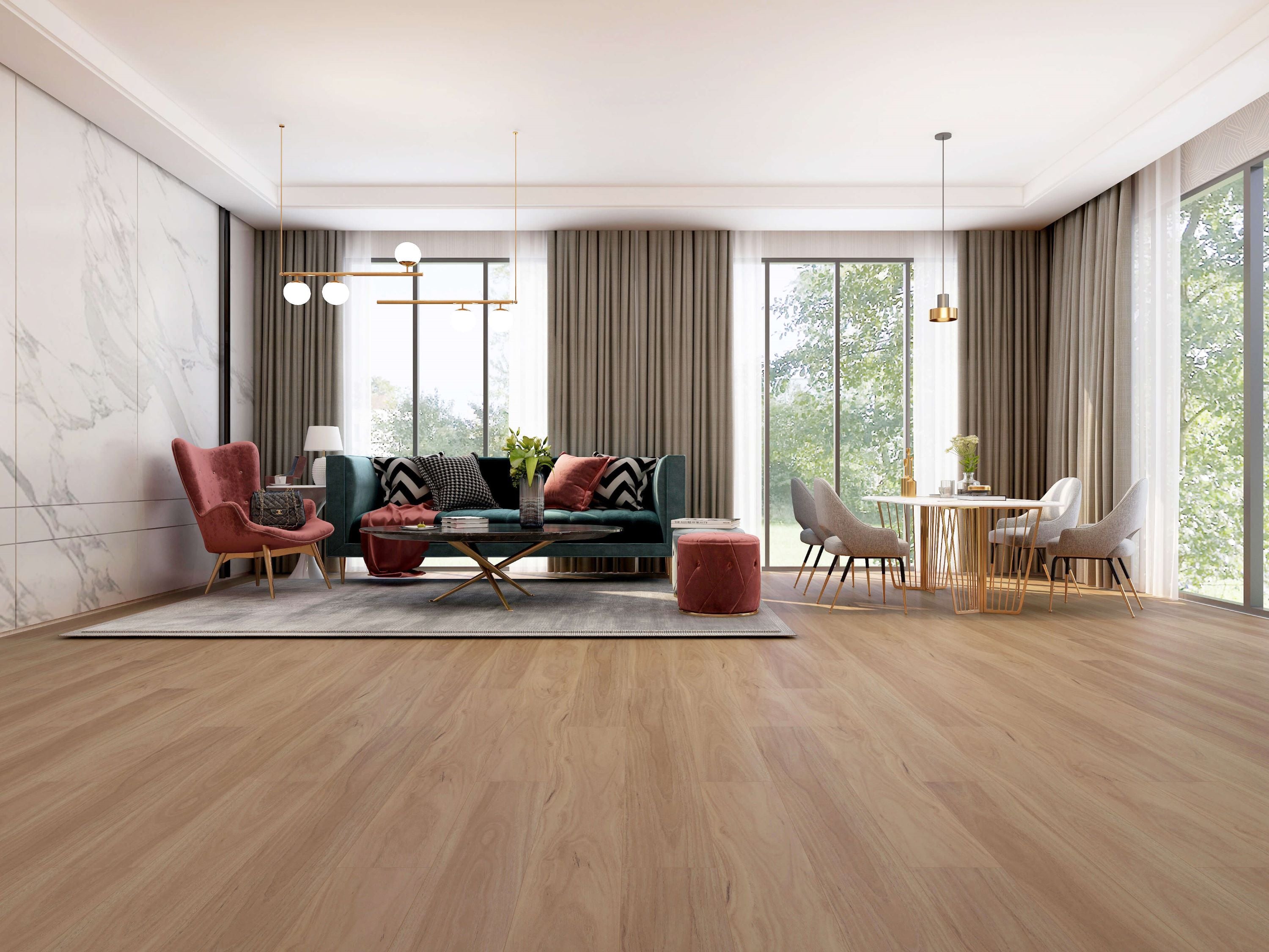 Avala Hybrid Planks 1524x183x6.5mm | Blackbutt - Topdeck | Tile Supplier Sydney