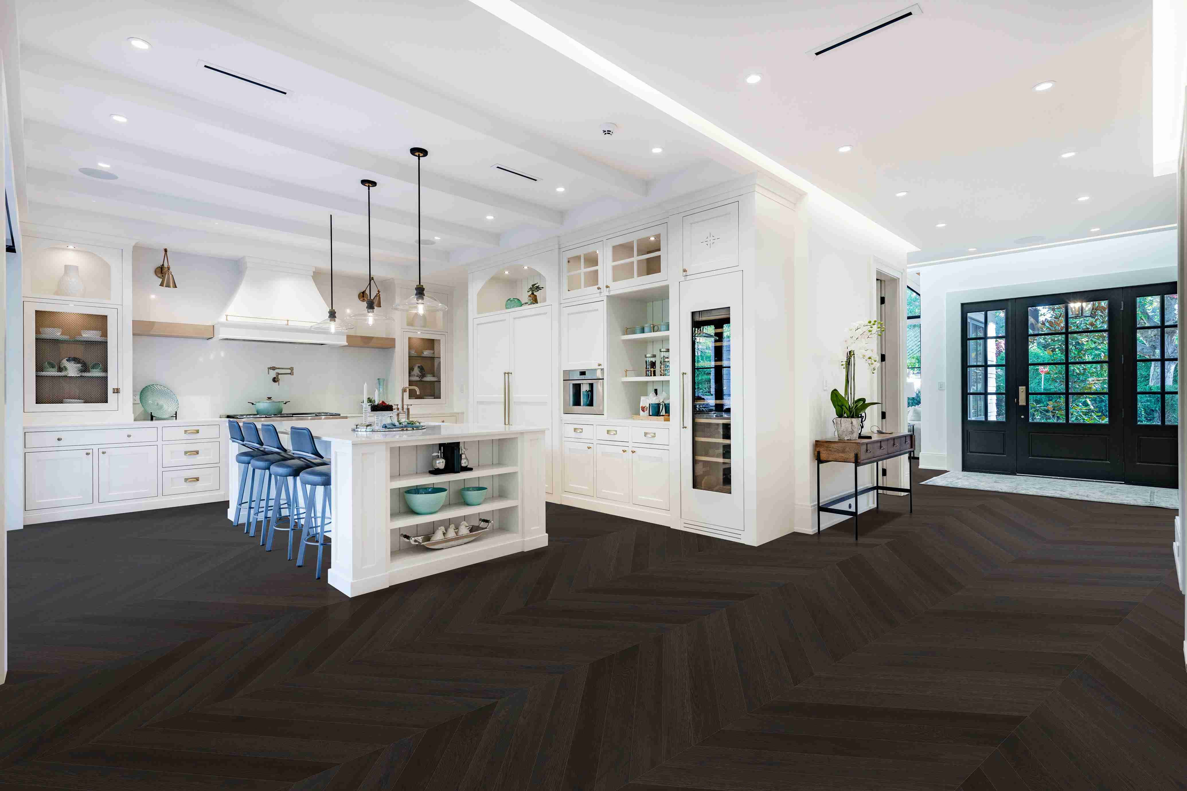 Cavallo Bianco Chevron Planks | Camden Oak - Topdeck | Tile Supplier Sydney