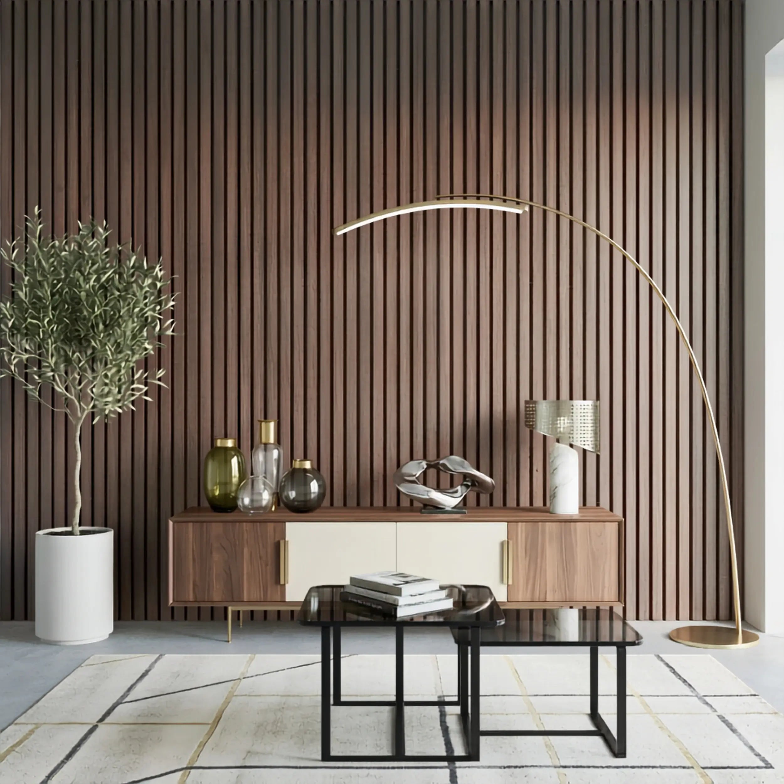 Espresso Oak | Acoustic Wall Panel – Tilewave