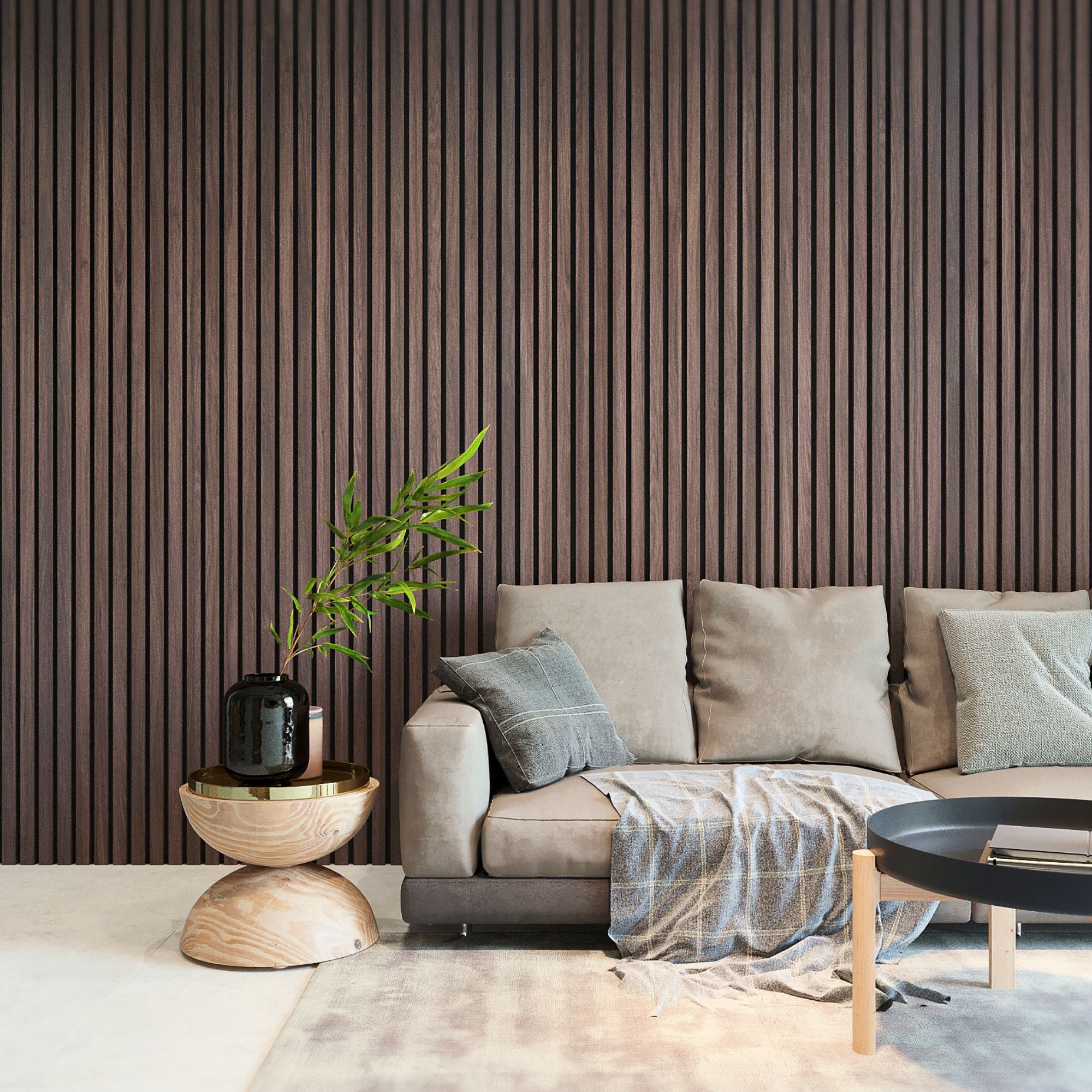 Espresso Oak | Acoustic Wall Panel - Tilewave | Tile Supplier Sydney