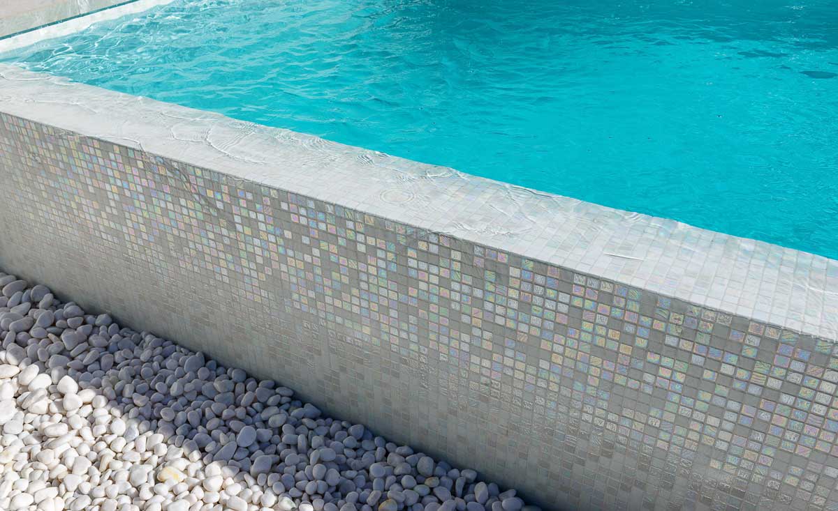 Australian Designer White Russian 25x25mm | Ezarri Mosaic - Ezarri Mosaic | Tile Supplier Sydney