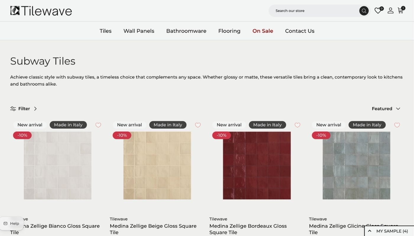 Repeat for every tile you want to try.3