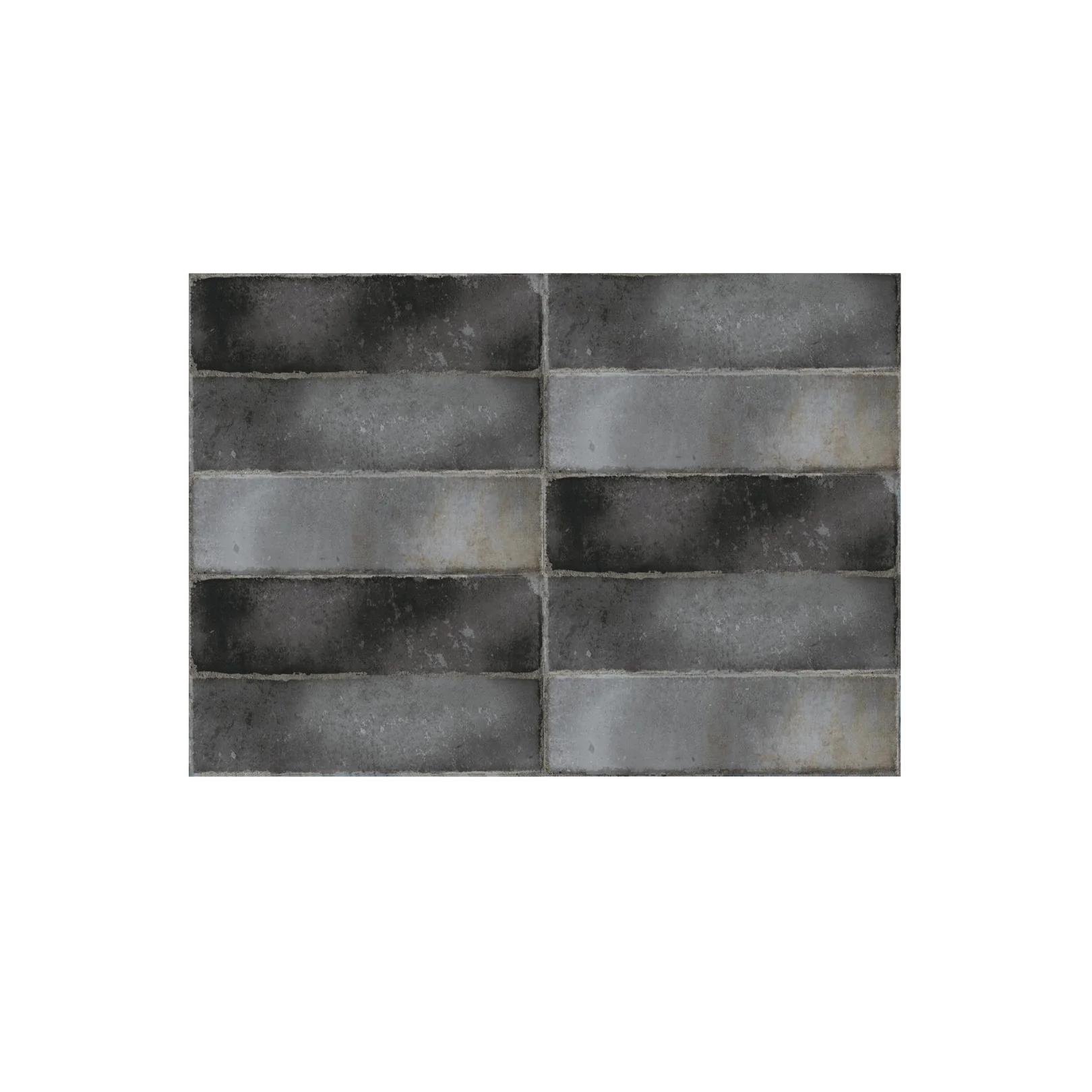 Hackney Anthricite Grey Gloss Subway Tile Tilewave