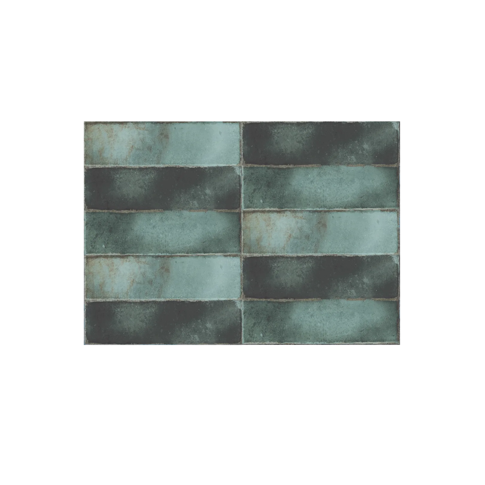 Hackney Jade Green Gloss Subway Tile Tilewave