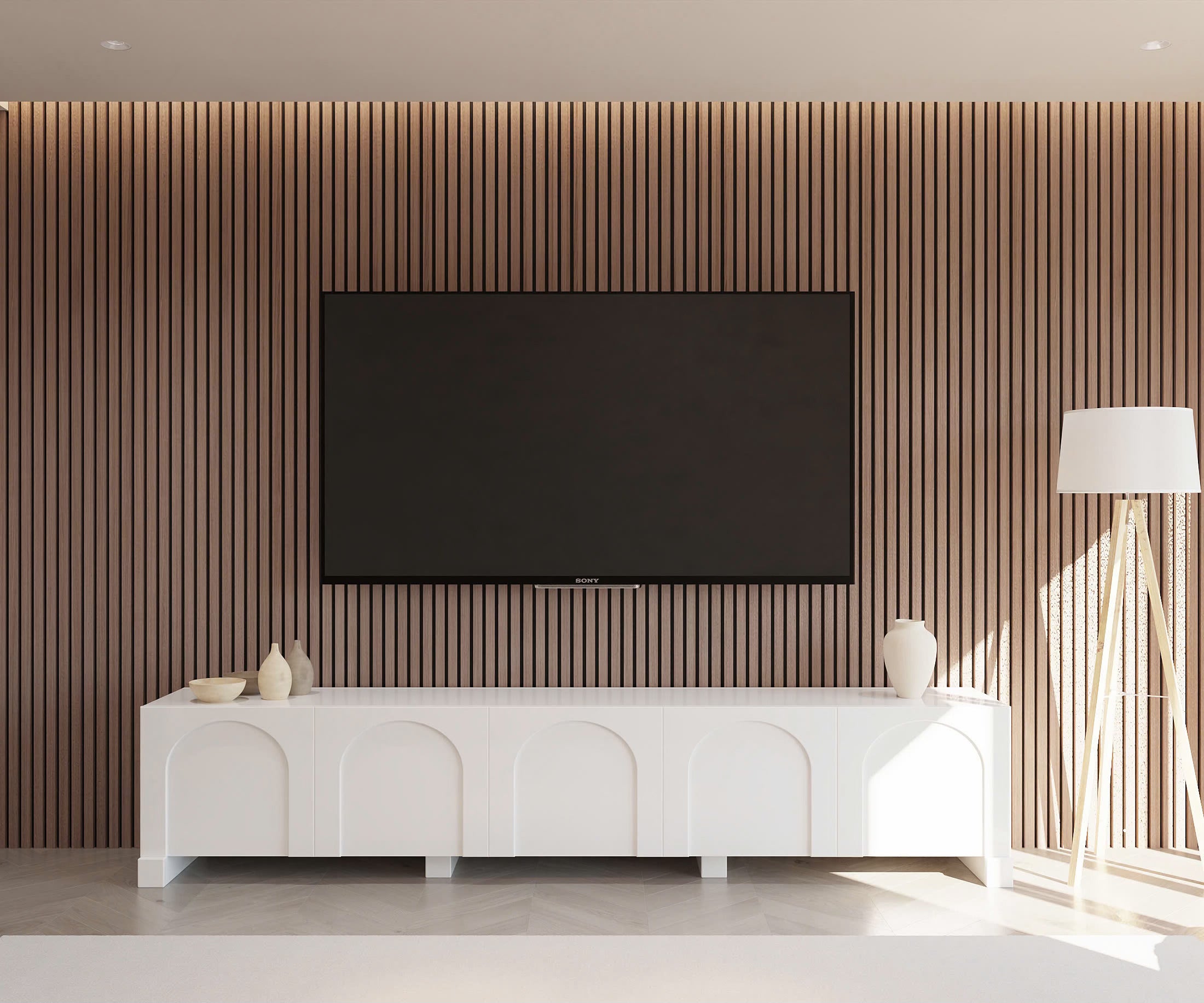 Indian Greywood | Acoustic Wall Panel - Tilewave | Tile Supplier Sydney