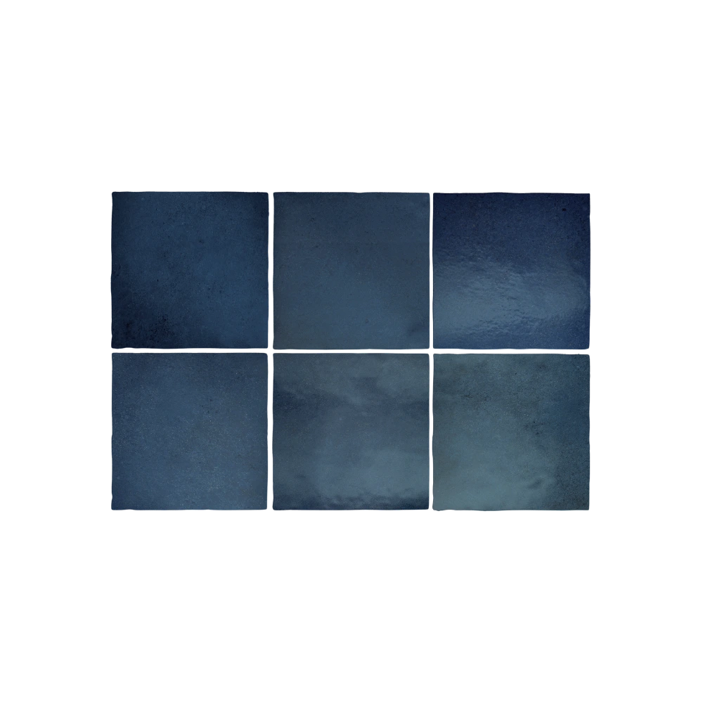 Magma Sea Blue Matt Square Tile – Tilewave