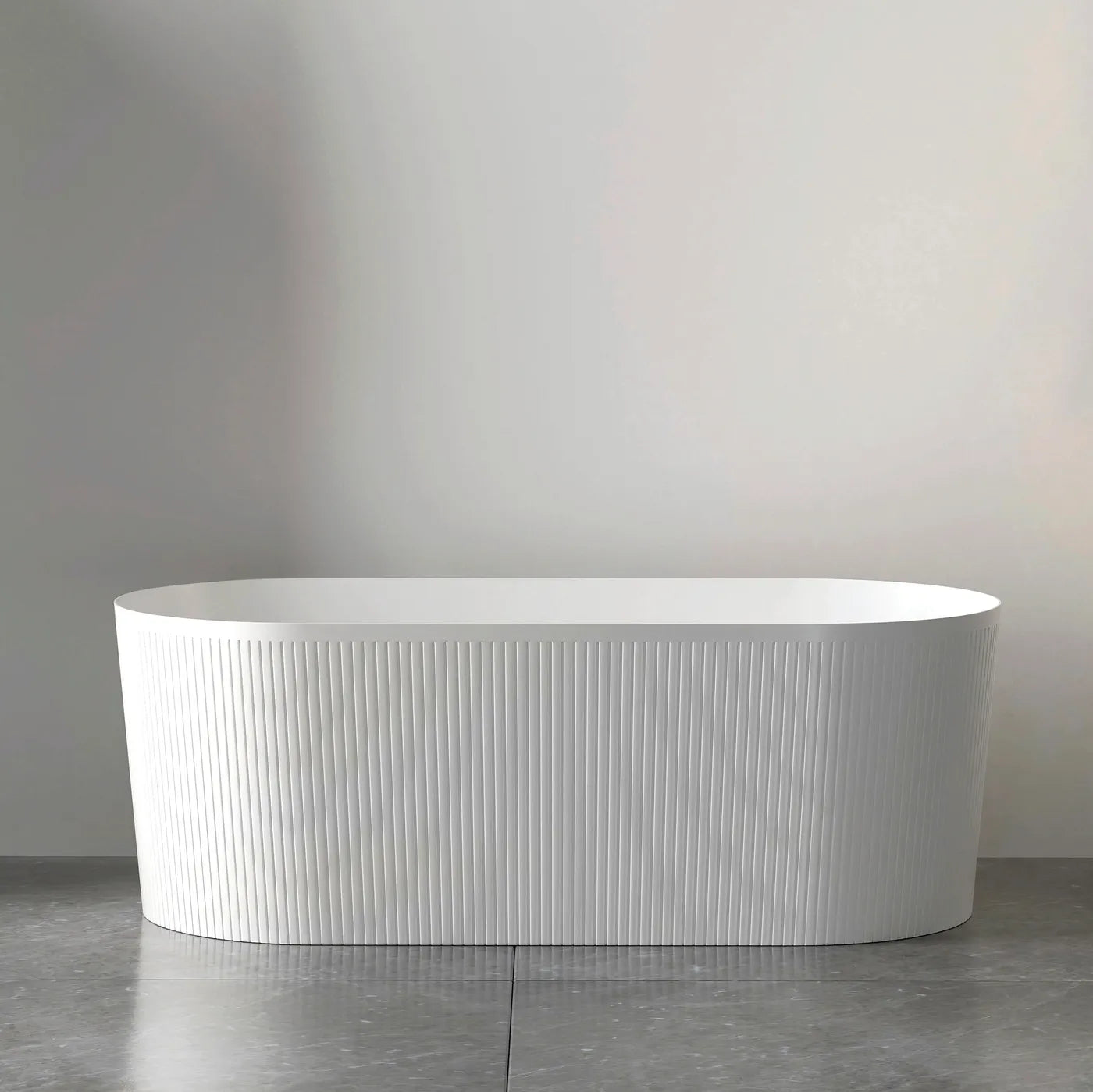 Noosa Freestanding Bath - 1700mm Gloss White - Otti | Tile Supplier Sydney