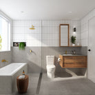 Polo White Matt Subway Tile Tilewave
