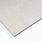 Luxury stone-effect ash white tile for classic and modern bathroom designs