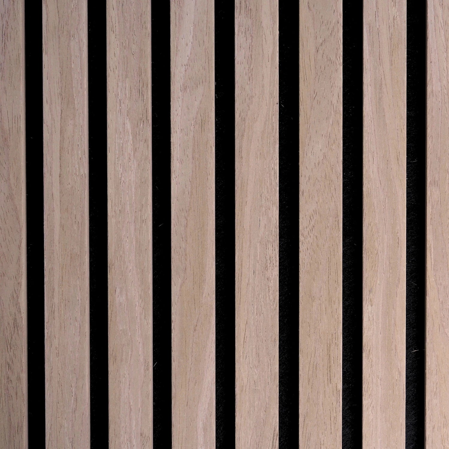Smoked timber acoustic paneling for moody modern interiors