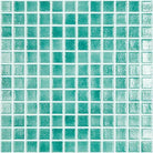 Teal glass mosaic tile pattern - Pool Tiles