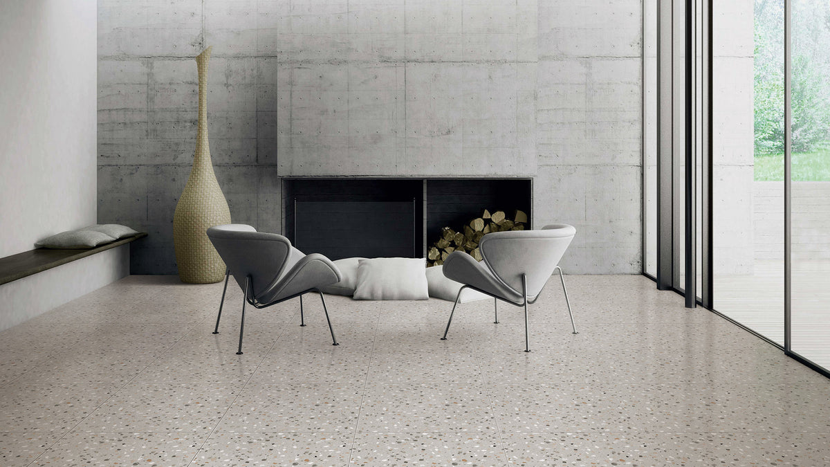 Terrazzo Stone Earth Matt Tile – Tilewave