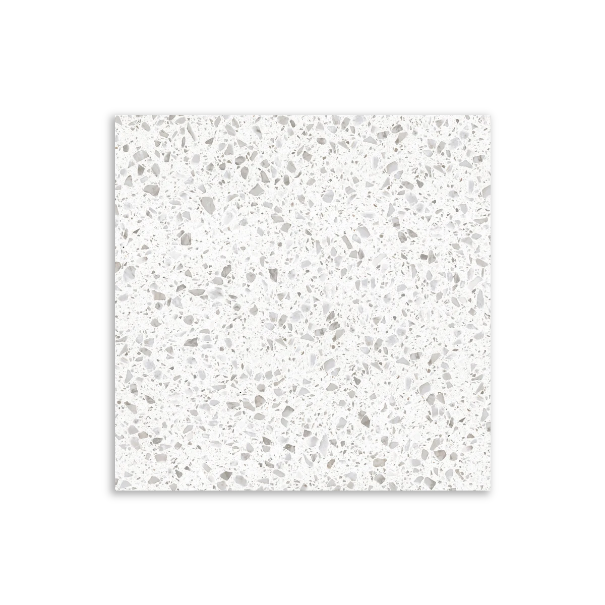 Terrazzo Stone Jelly White Matt Tile – Tilewave
