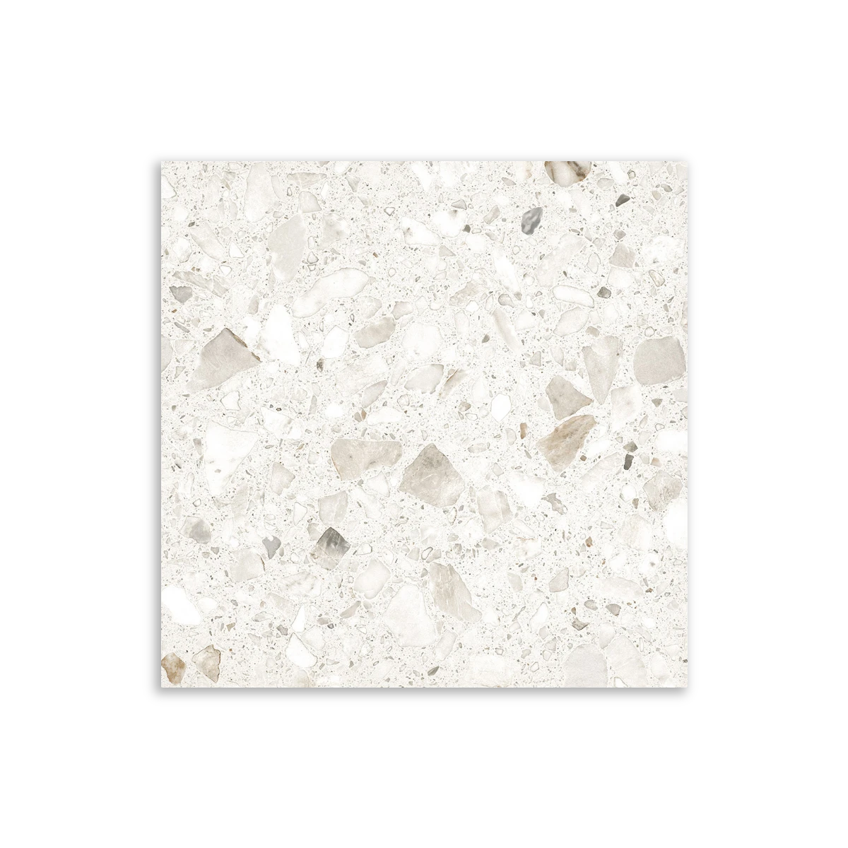Terrazzo Stone Marshmallow Matt Tile – Tilewave